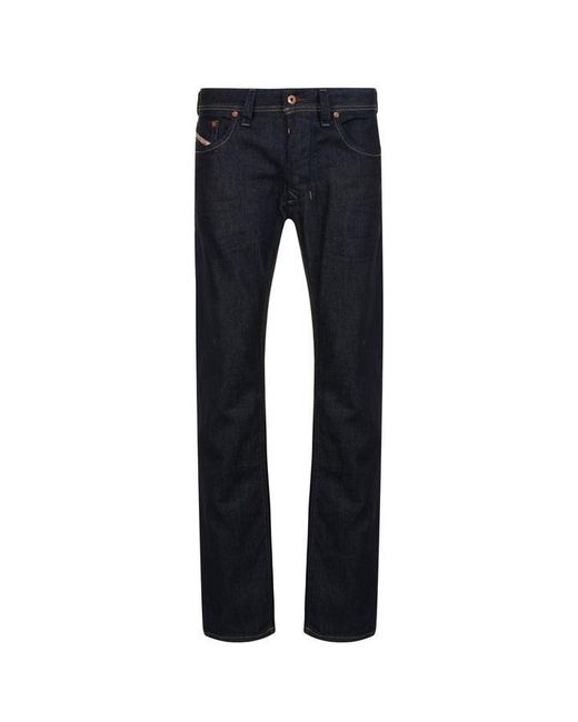 DIESEL Blue Larkee Straight Fit Jeans for men