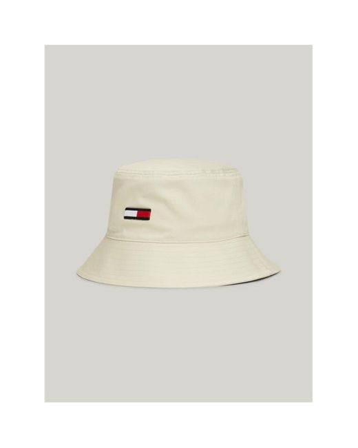Tommy Hilfiger White Flag Bucket Hat for men