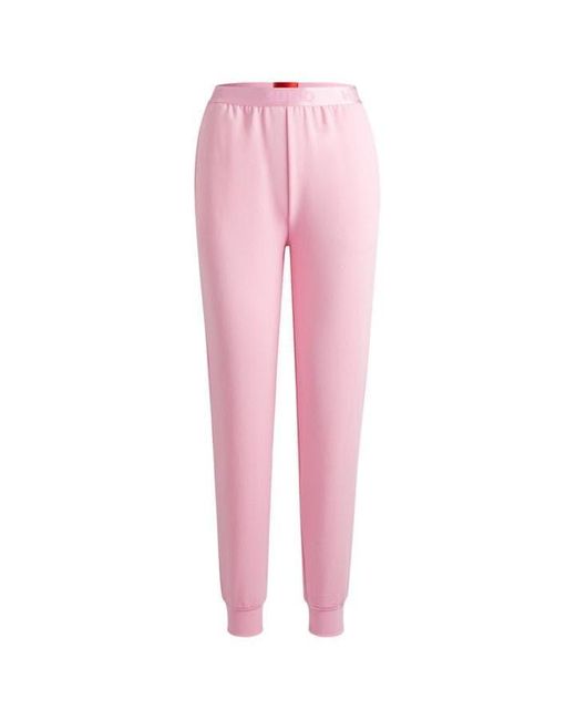 HUGO Pink Sporty Logo_pants 10262204 01