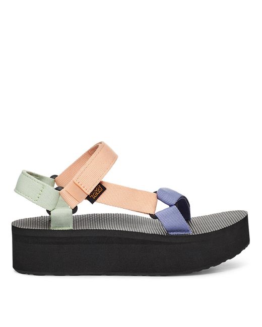 Teva Blue Flatform Universal Sandals