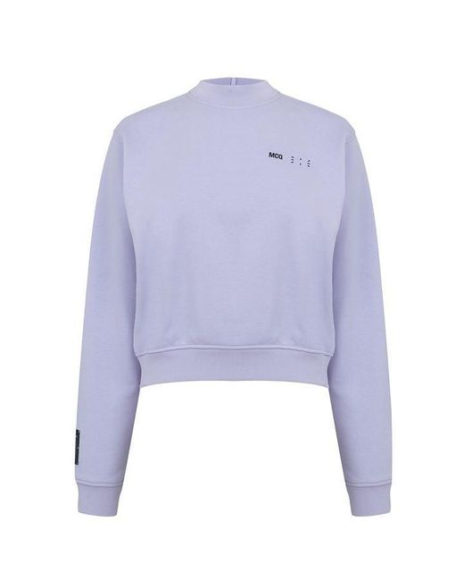 McQ Alexander McQueen Purple Ic0 Sweatshirt