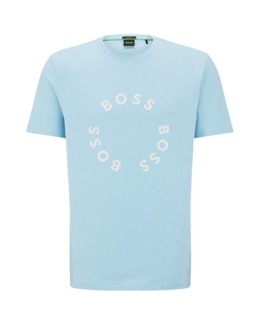 Boss Blue Tee 4 10194355 01 for men