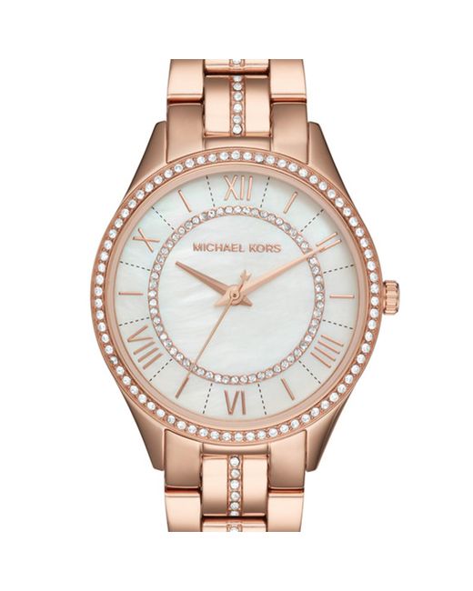 Michael Kors Metallic Lauryn Rose Ladies Watch