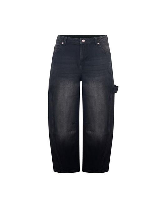 Fabric Blue Baggy Jeans Ld