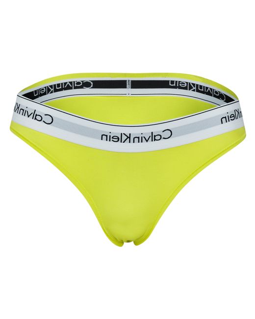 Calvin Klein Yellow Modern Cotton Brief