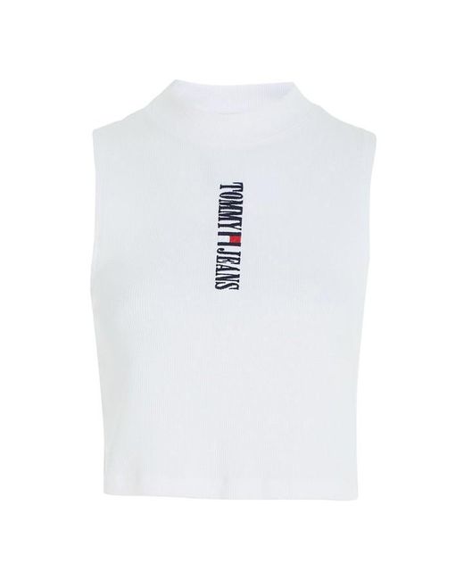 Tommy hilfiger best sale white tank top