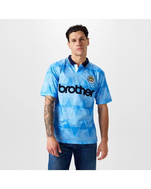 Score Draw Blue Sdraw Manchester City89 Home Shirt Adults for men