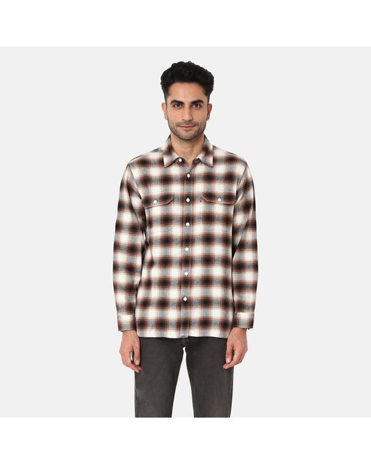 Levi's Red Plaid Worker Shirt for men