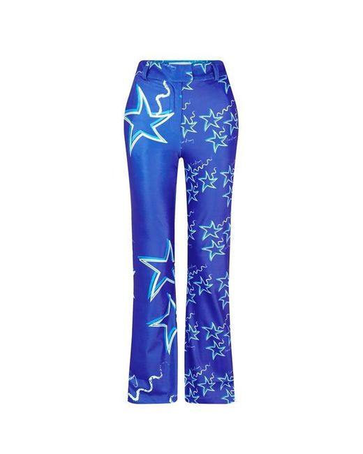 House Of Sunny Blue Infinity Party Pant