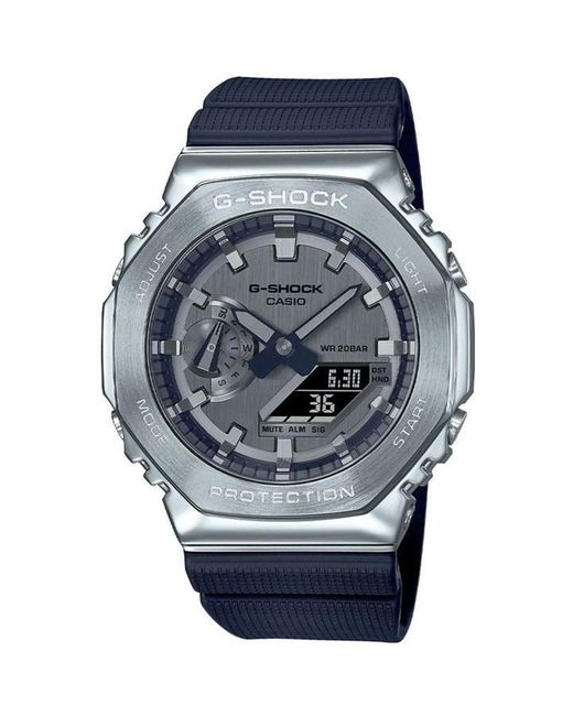 G-Shock Blue Gm-2100 Metal Watch Gm-2100-1aer for men