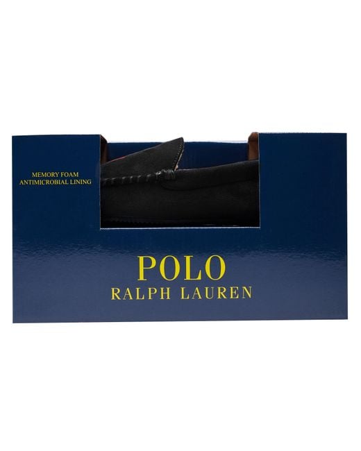 Polo Ralph Lauren Blue Dezi Iv Moccasin Slippers for men