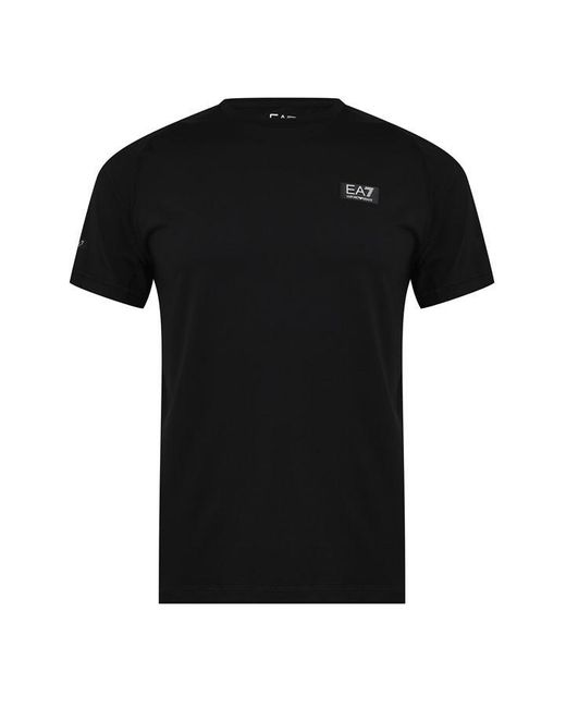 EA7 Black Box Logo T-shirt for men