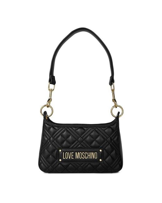 Love Moschino Black Lm Quilt Hobo Ld05