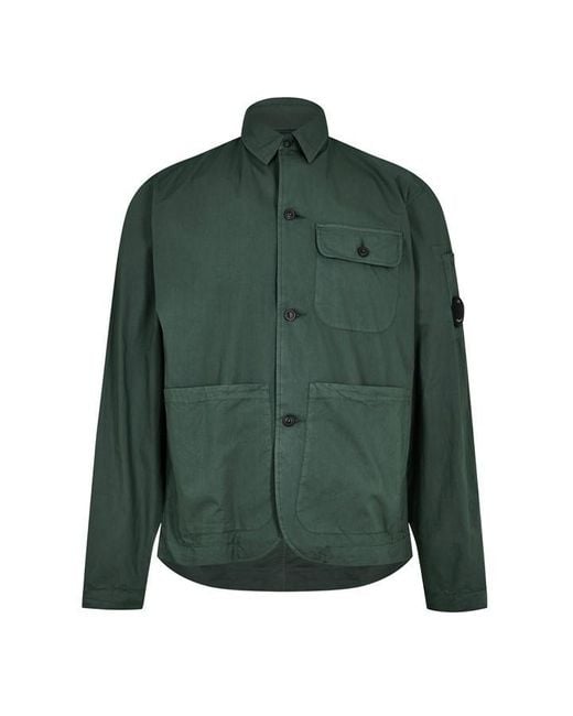 C P Company Green Cp Gab Shirt Sn42 for men