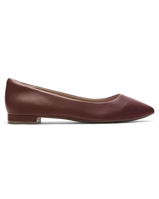 Rockport Brown Adelyn Ballet Tawny Port