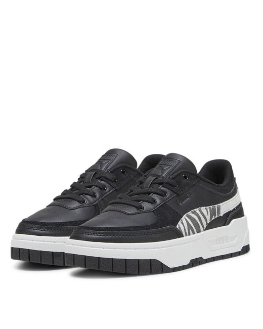 PUMA Black Cali Dream Animal Wns