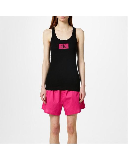 Calvin Klein Pink Shorts Pyjama Set
