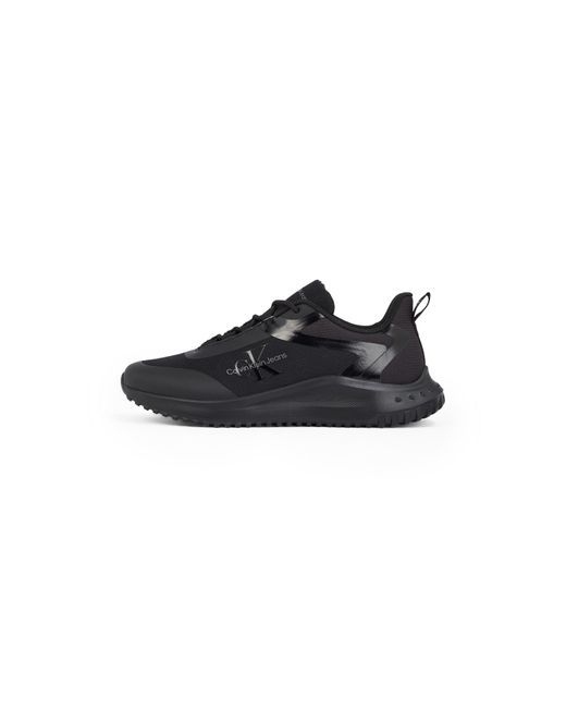 Calvin Klein Black Eva Runner Low Lace Ml Mix for men