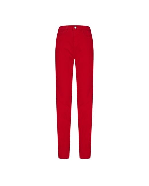 Emporio Armani Red Emporio J20skn Jeans Ld99