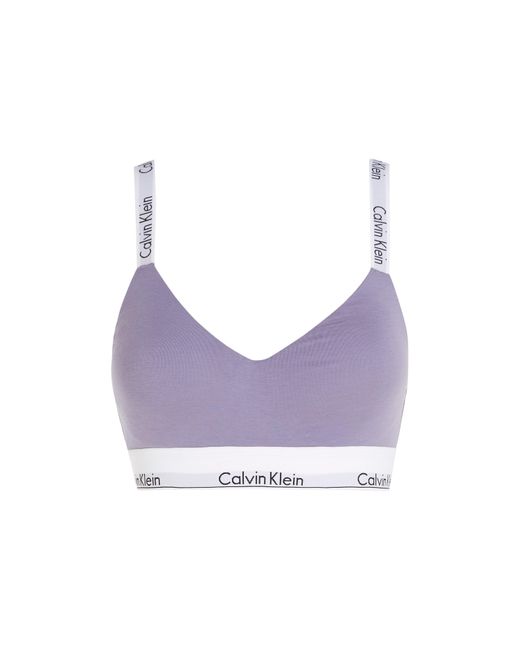 Calvin Klein Purple Light Lined Bralette