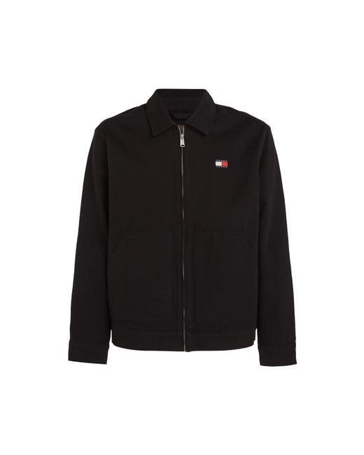 Tommy Hilfiger Black Tj Reg Cotton Jkt for men