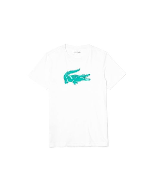 Lacoste Blue Large Croc Ii T Shirt for men