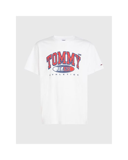 Tommy Hilfiger White Essential T-Shirt for men