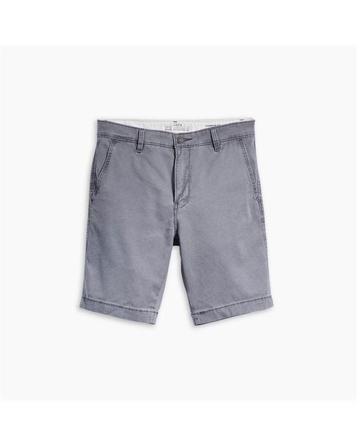 Levi s Gray Tapered Chino Shorts for men