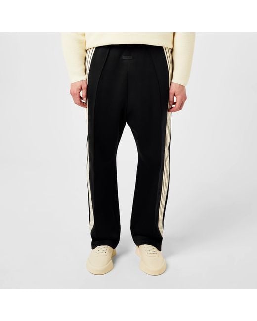 Fear Of God Black Side Stripe Trousers for men