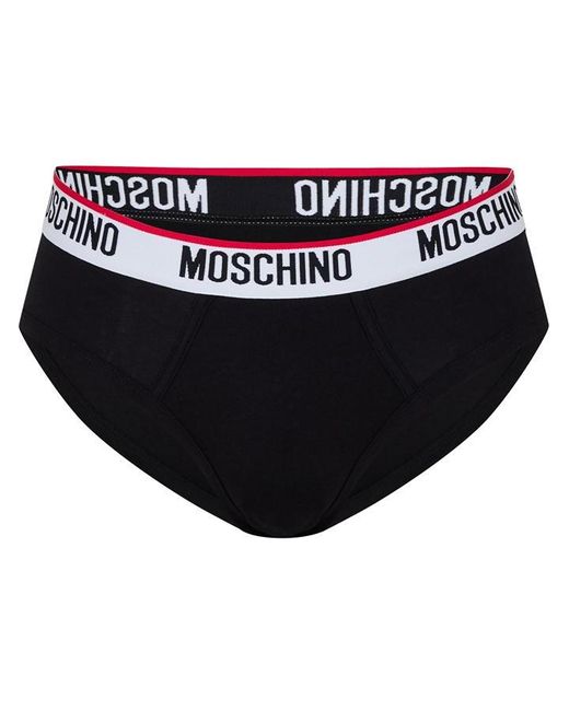 Moschino Black U Brief Sn44 for men