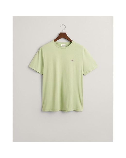 Gant Green Regular Fit Shield T-shirt for men