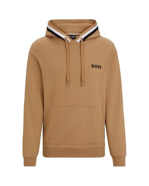 Boss Brown Iconic Hoodie 10249731 02 for men