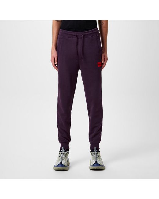 HUGO Purple Doak Jogging Bottoms for men