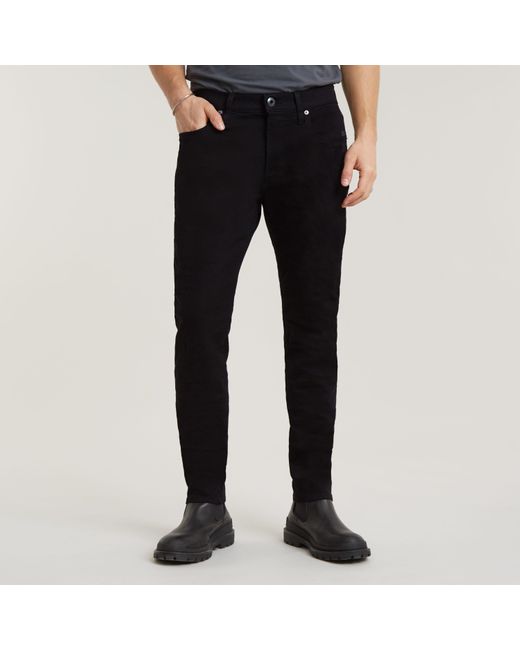 G-Star RAW Black Extra Slim Fit Jeans for men