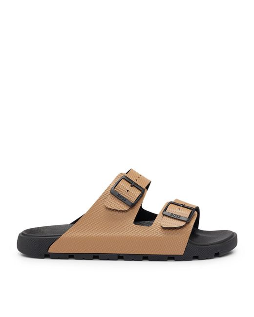 Boss Brown Surfley Sandal for men