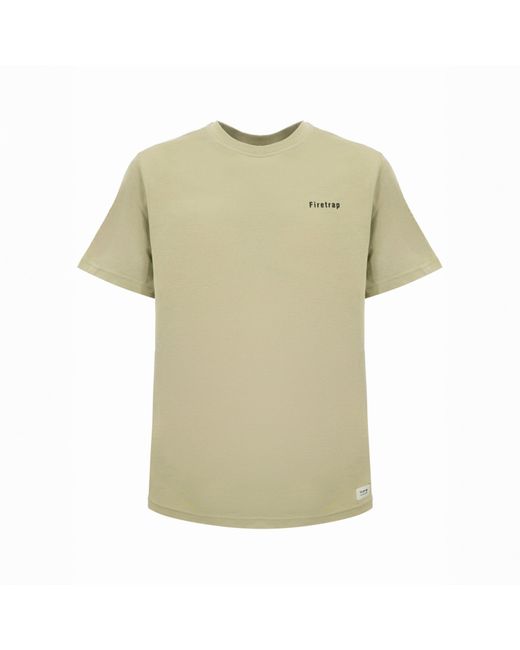 Firetrap Green Trek T Shirt for men