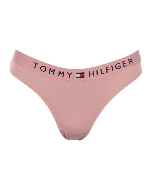 Tommy Hilfiger Pink Original Thong