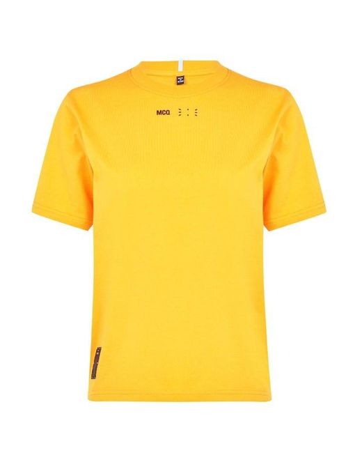 McQ Alexander McQueen Yellow Ico Jack T Shirt