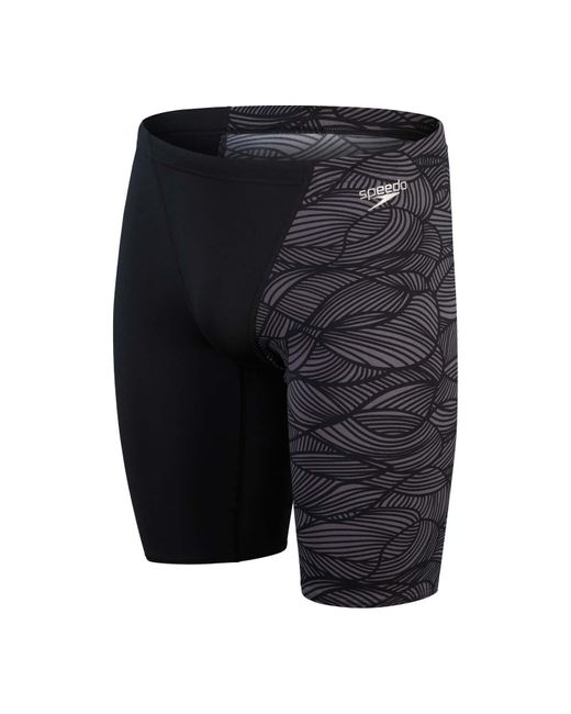 Speedo Black Club Training V Cut Jammer Swimshorts for men