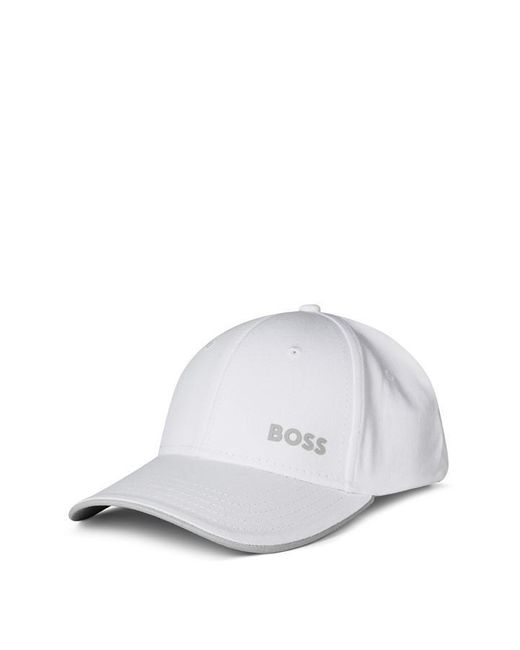Boss White Bold Cap for men