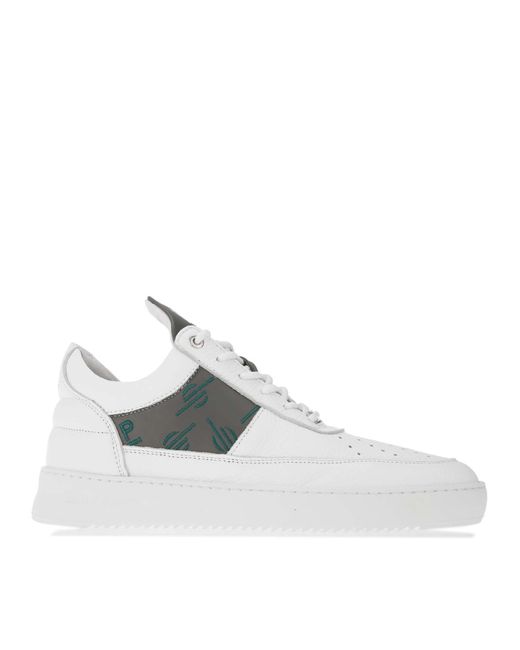 Filling Pieces White X Daily Paper Low Top Trainers for men