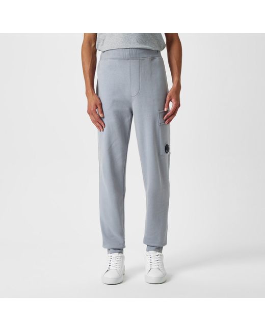 C.P. Company Lens Jogging Bottoms in Grey for Men Lyst UK