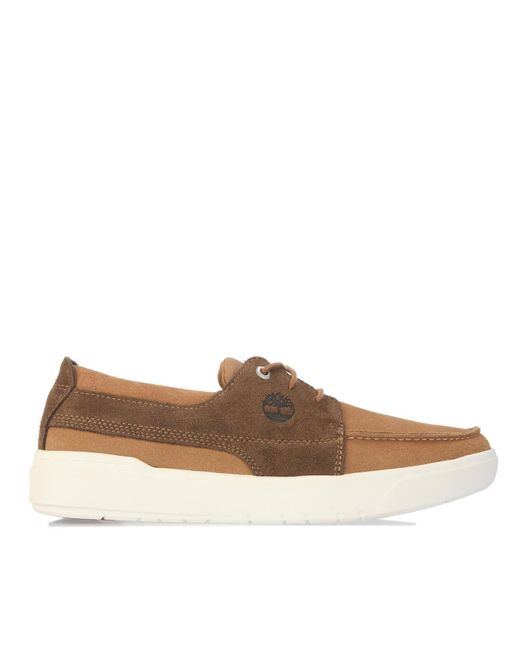 Timberland Brown Seneca Bay Boat Shoe for men