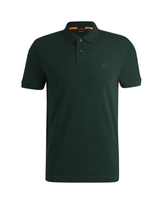 Boss Green Passenger Piqué Polo Top for men