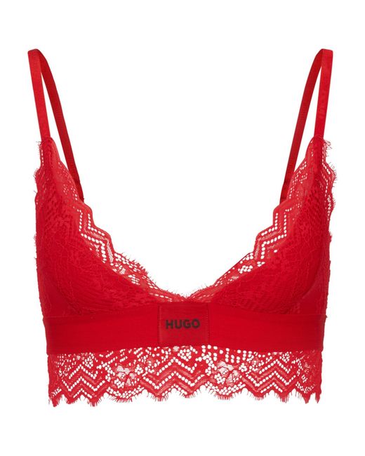 HUGO Red Triangle Padded Lace 10253970