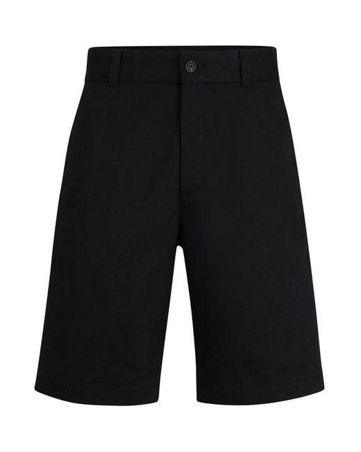 HUGO Black Darik Shorts for men