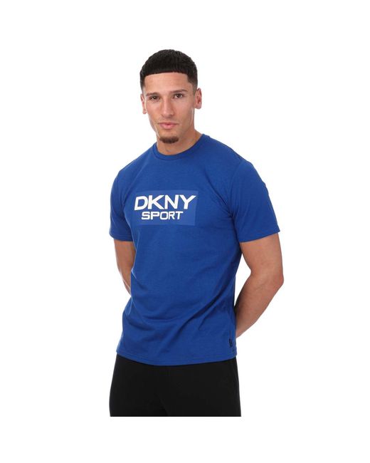 DKNY Blue Richmond Hill T-shirt for men