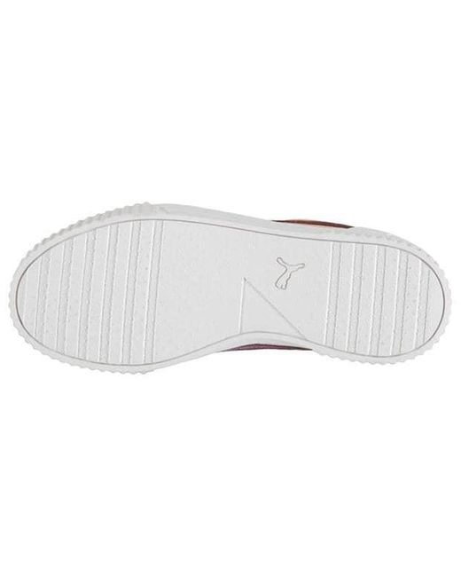 puma carina suede ladies trainers
