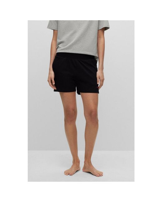 HUGO Black Shuffle Shorts