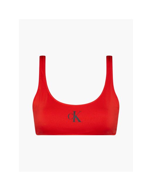 Calvin Klein Red Calvin Klein Bralette-rp